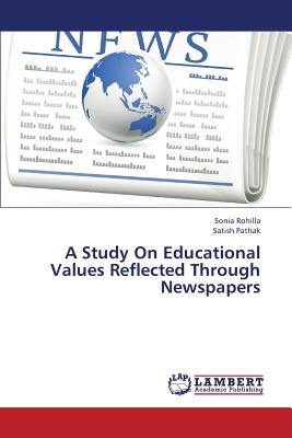 غلاف كتاب A Study On Educational Values Reflected Through Newspapers