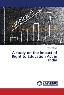 غلاف كتاب A study on the impact of Right to Education Act in India