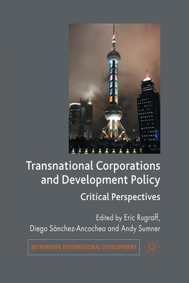 غلاف كتاب Transnational Corporations and Development Policy : Critical Perspectives