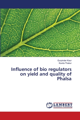 Influence of bio regulators on yield and quality of Phalsa