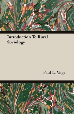 Introduction To Rural Sociology