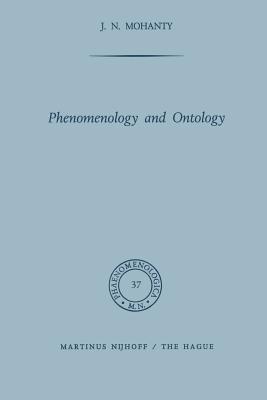 غلاف كتاب Phenomenology and Ontology