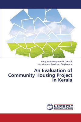 غلاف كتاب An Evaluation of Community Housing Project in Kerala