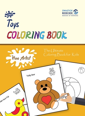 Hue Artist - Toys Colouring Book