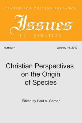 غلاف كتاب Christian Perspectives on the Origin of Species