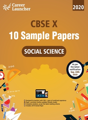 CBSE 2020 : Class X - 10 Sample papers - Social Science
