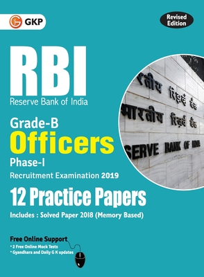 RBI 2019 - Grade B Officers Ph I - 12 Practice Papers