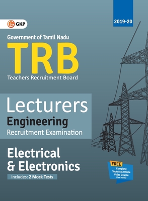 TRB 2019-20 : Lecturers Engineering - Electrical & Electronics Engineering