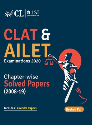 CLAT & AILET Chapter Wise Solved Papers 2008-2019