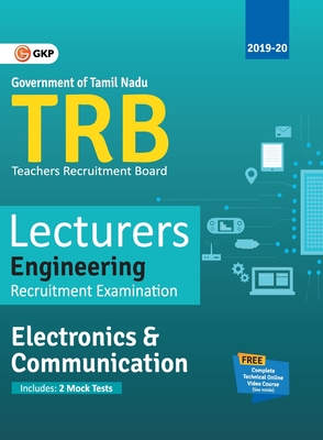 TRB 2019-20 : Lecturers Engineering - Electronics & Communication Engineering