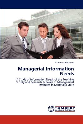 غلاف كتاب Managerial Information Needs