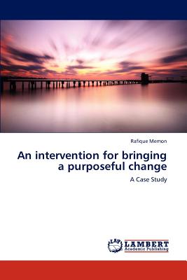 غلاف كتاب An intervention for bringing a purposeful change