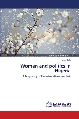 غلاف كتاب Women and politics in Nigeria