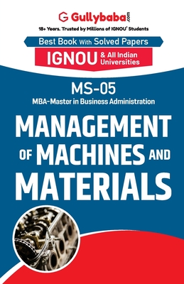 MS-05 Management of Machines and Materials