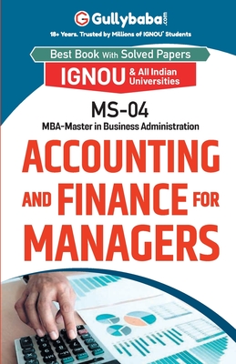 MS-04 Accounting and Finance for Managers