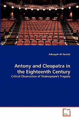 غلاف كتاب Antony and Cleopatra in the Eighteenth Century