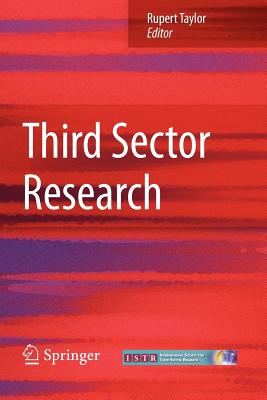 غلاف كتاب Third Sector Research