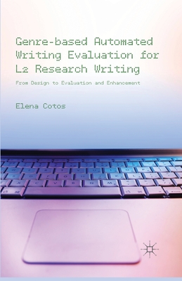 غلاف كتاب Genre-based Automated Writing Evaluation for L2 Research Writing : From Design to Evaluation and Enhancement