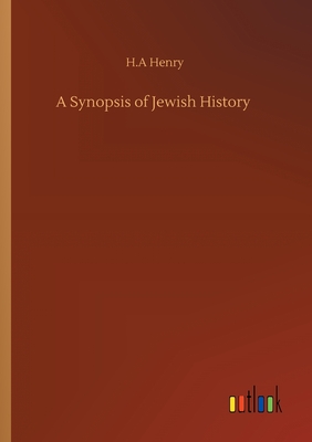 غلاف كتاب A Synopsis of Jewish History