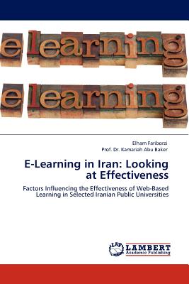 غلاف كتاب E-Learning in Iran: Looking at Effectiveness