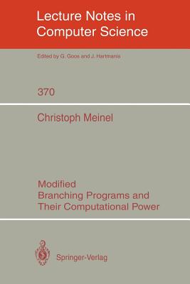 Modified Branching Programs and Their Computational Power