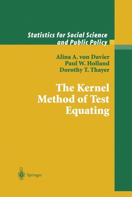 غلاف كتاب The Kernel Method of Test Equating