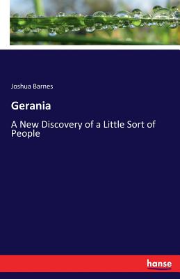 غلاف كتاب Gerania :A New Discovery of a Little Sort of People