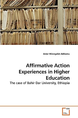 غلاف كتاب Affirmative Action Experiences in Higher Education