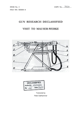 Gun Research Declassified:Visit to Mauser-Werke