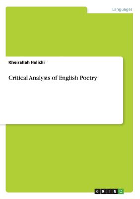 Critical Analysis of English Poetry