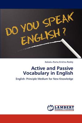 غلاف كتاب Active and Passive Vocabulary in English