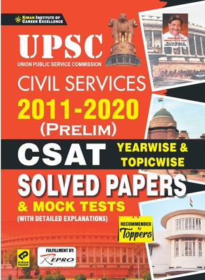 UPSC CSAT Paper-2 Yearwise & Topicwise (2011-2020)-E-2021 New
