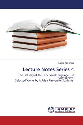 غلاف كتاب Lecture Notes Series 4