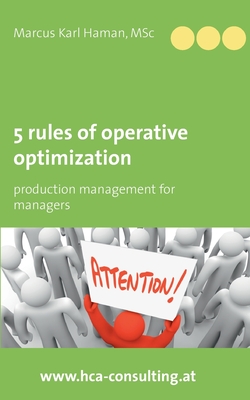 5 Rules of Operative Optimization:Production Management for Managers