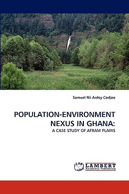 غلاف كتاب POPULATION-ENVIRONMENT NEXUS IN GHANA: