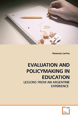 غلاف كتاب EVALUATION AND POLICYMAKING IN EDUCATION