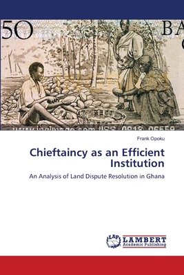 غلاف كتاب Chieftaincy as an Efficient Institution