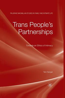 غلاف كتاب Trans People's Partnerships : Towards an Ethics of Intimacy