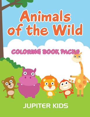 Animals of the Wild: Coloring Book Packs