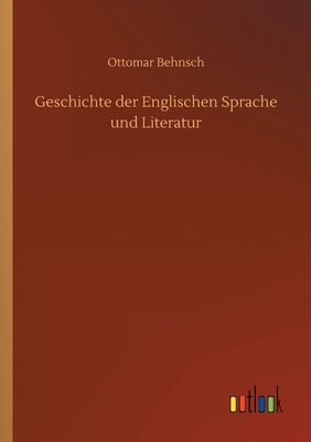 غلاف كتاب Geschichte der Englischen Sprache und Literatur