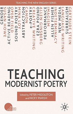 غلاف كتاب Teaching Modernist Poetry