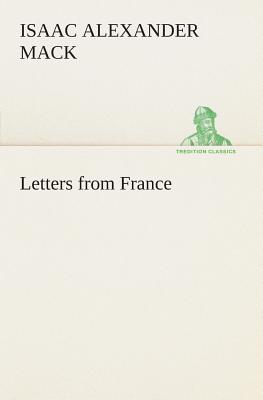 غلاف كتاب Letters from France