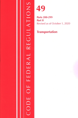 Code of Federal Regulations, Title 49 Transportation 200-299, Revised as of October 1, 2020: Part 2