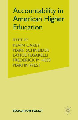 غلاف كتاب Accountability in American Higher Education