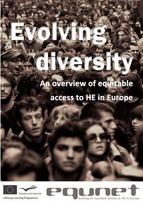 غلاف كتاب Evolving Diversity:An overview of equitable access to HE in Europe