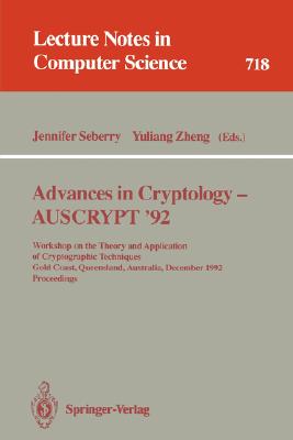 Advances in Cryptology - AUSCRYPT 