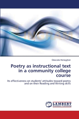 غلاف كتاب Poetry as instructional text in a community college course