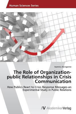 غلاف كتاب The Role of Organization-Public Relationships in Crisis Communication