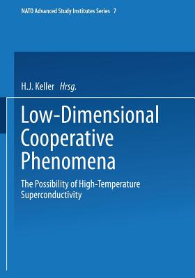Low-Dimensional Cooperative Phenomena: The Possibility of High-Temperature Superconductivity